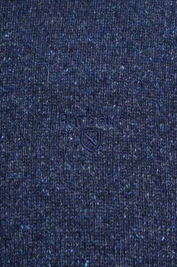 Barbour maglione in lana MKN0844 blu navy