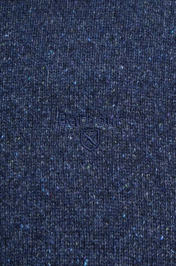 Barbour maglione in lana MKN0844 blu navy