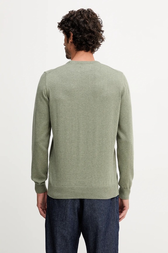 Îmbrăcăminte Barbour pulover de bumbac Essentials MKN0932 verde