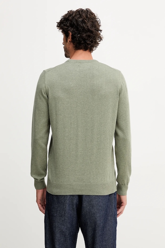 Îmbrăcăminte Barbour pulover de bumbac Essentials MKN0932 verde