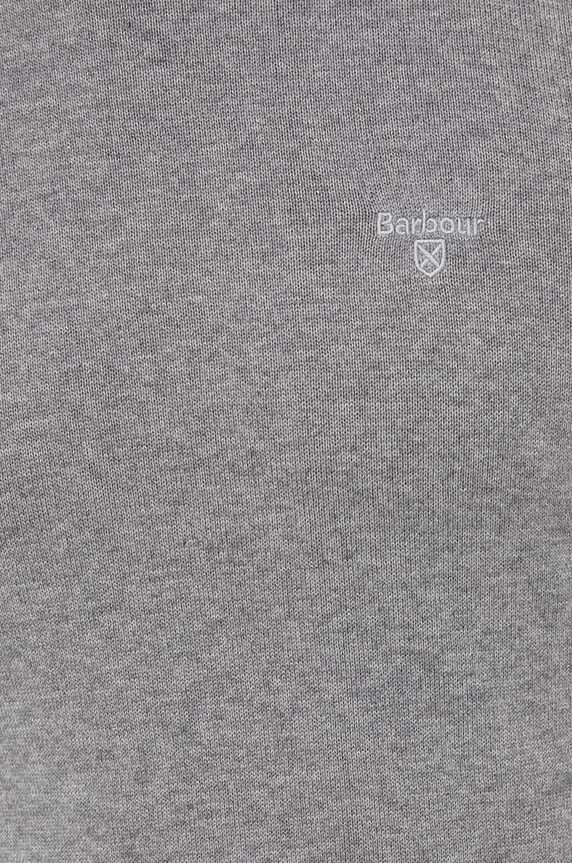 Barbour sweter bawełniany Essentials MKN0932 szary