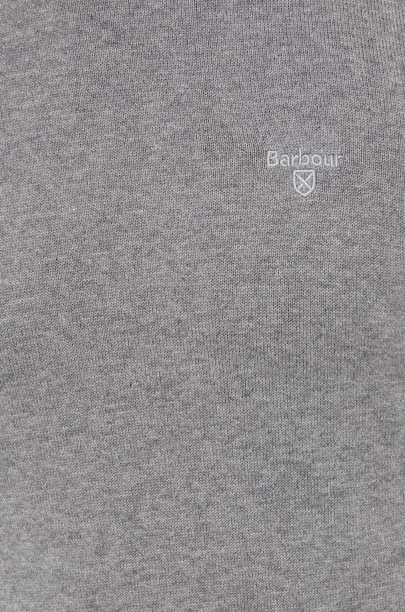 Barbour sweter bawełniany Essentials MKN0932 szary