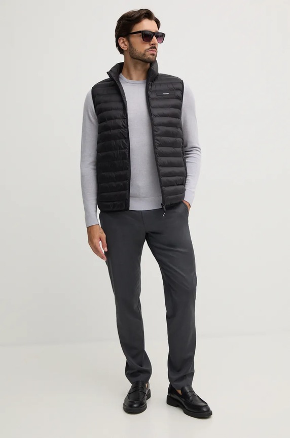 Vlnený sveter Calvin Klein K10K109474 sivá AW24