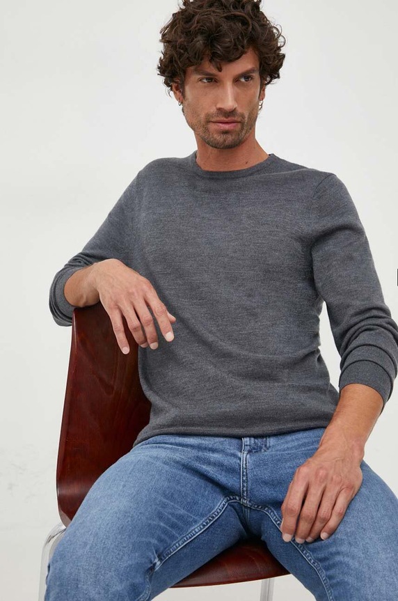Vlnený sveter Calvin Klein K10K109474