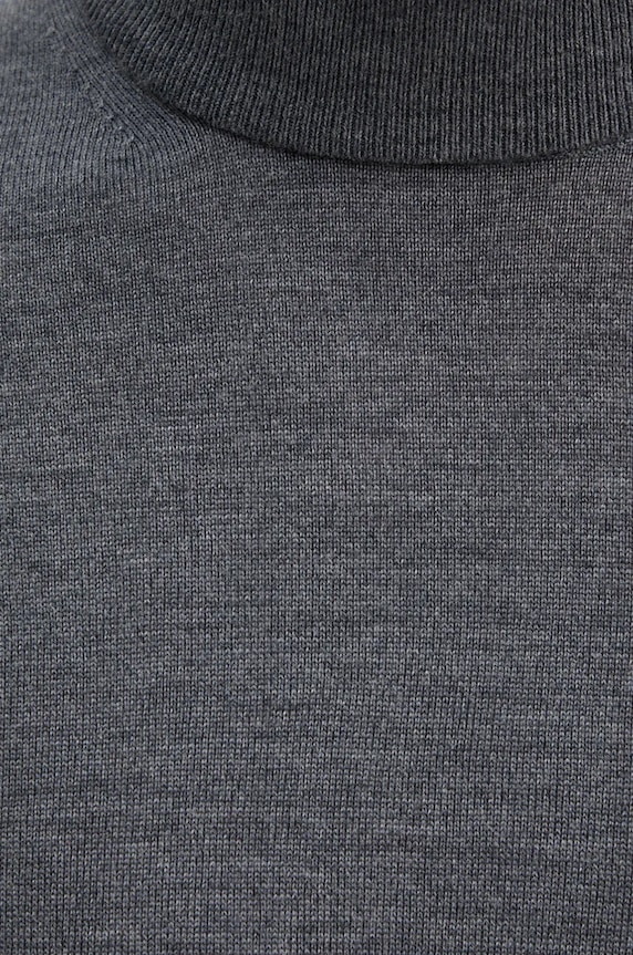 Vlnený sveter Calvin Klein K10K110420 sivá