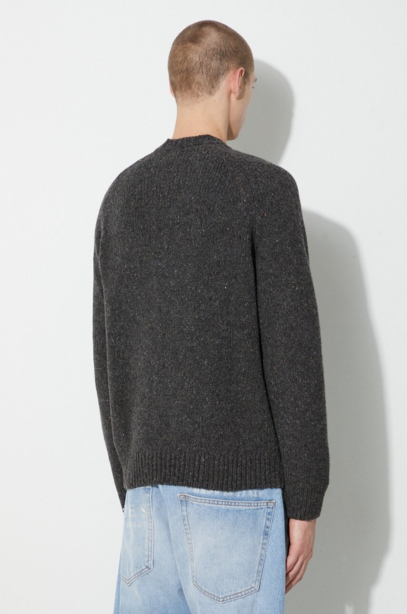 Odzież A.P.C. sweter wełniany WVBCH.H23234 szary