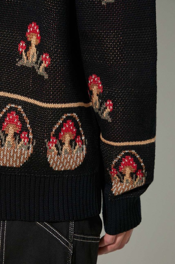 Corridor kardigan bawełniany Mushroom K12 Cardigan SW0106