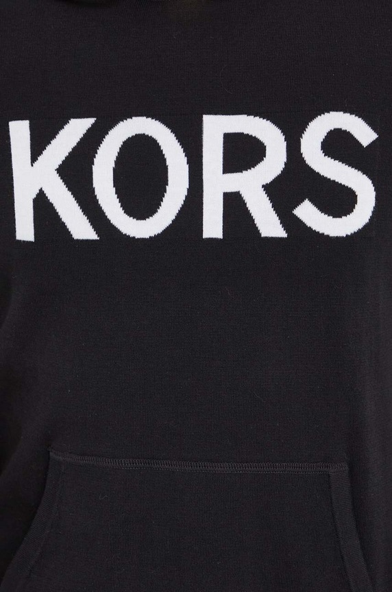 Michael Kors sweter bawełniany CR460AN469 czarny