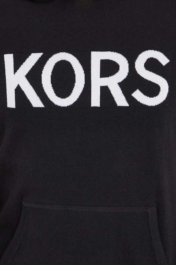 Michael Kors sweter bawełniany CR460AN469 czarny
