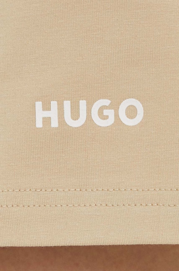 HUGO pantaloni scurți de lounge bej 50490596