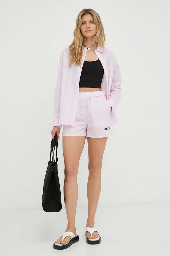 Lovechild pamut rövidnadrág 5533384 rózsaszín AW23