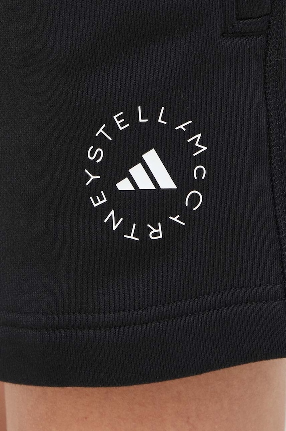 Oblačila Bombažne kratke hlače adidas by Stella McCartney Terry IK9093 črna