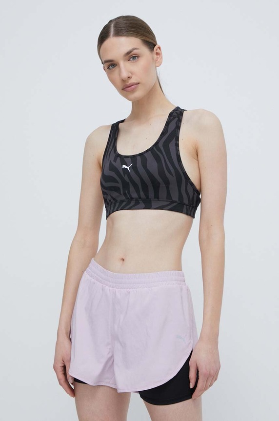 Puma rövidnadrág futáshoz Run Favourite STUDIO YOGINI LITE lila 523181