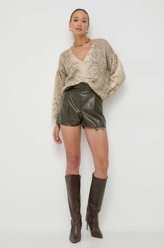 Twinset szorty 232TT2233 zielony AW23