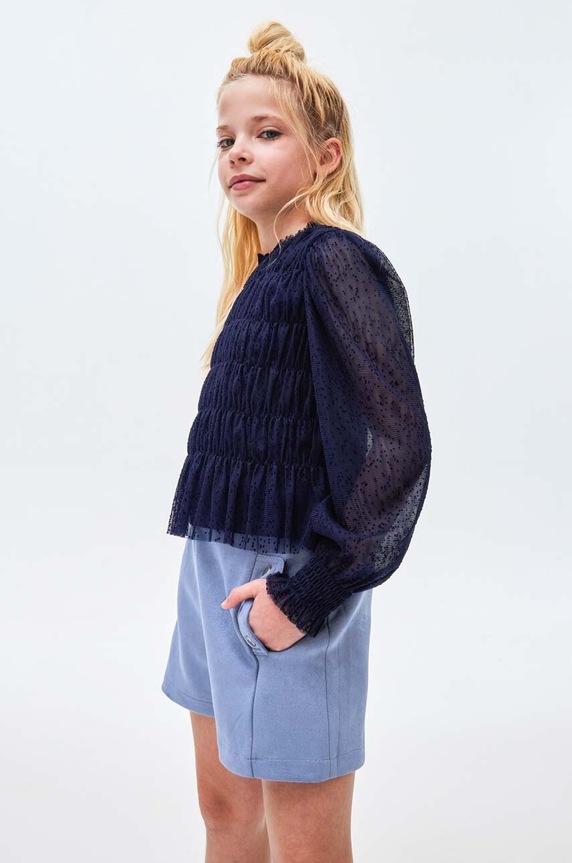 Djevojčice Dječje kratke hlače Mayoral 7210.8E.Junior.9BYX plava