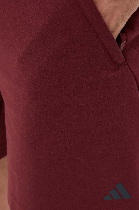 adidas Performance szorty treningowe Base bordowy IB3484