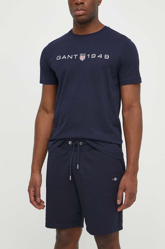 Gant pantaloni scurti tricotaj bleumarin 2009027