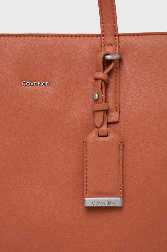 Kabelka Calvin Klein oranžová K60K610736