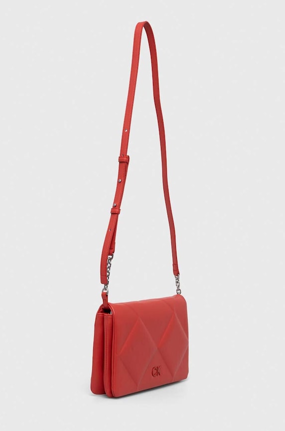 Calvin Klein torebka K60K611021 czerwony AW23