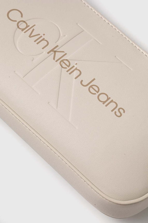Τσάντα Calvin Klein Jeans μπεζ K60K610679