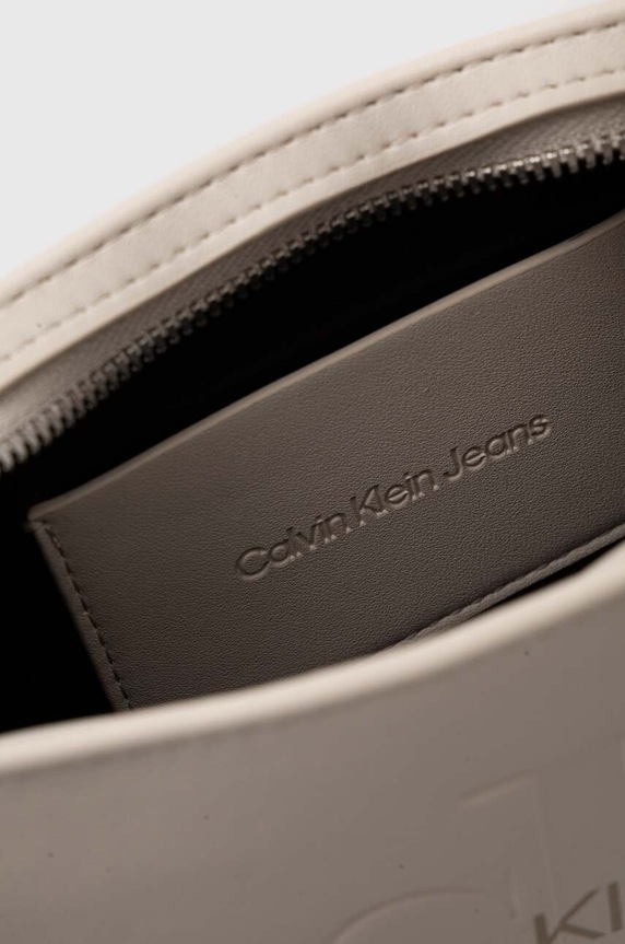 Τσάντα Calvin Klein Jeans K60K610679 μπεζ