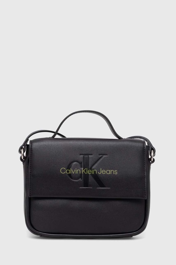 Τσάντα Calvin Klein Jeans μαύρο K60K610829