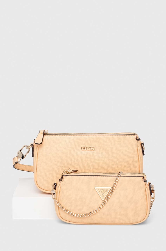Torba Guess NOELLE bez uzorka narančasta HWZG78.79710