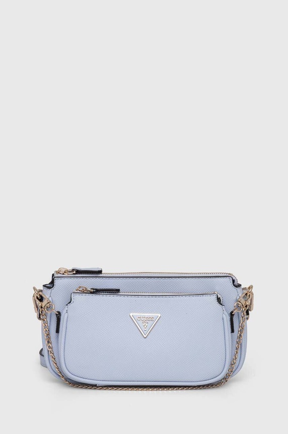 Kabelka Guess NOELLE imitácia kože modrá HWZG78.79710