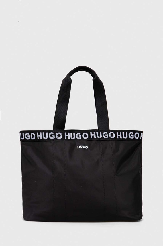 HUGO torebka mieści A4 czarny 50498176