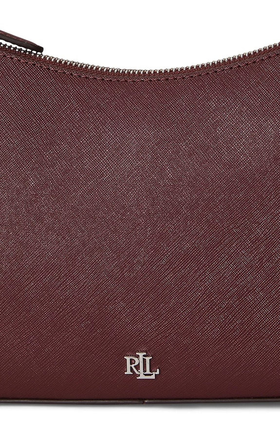 Кожена чанта Lauren Ralph Lauren 431883768 бордо