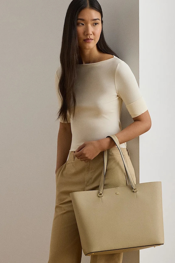 Lauren Ralph Lauren geantă de piele 431911655