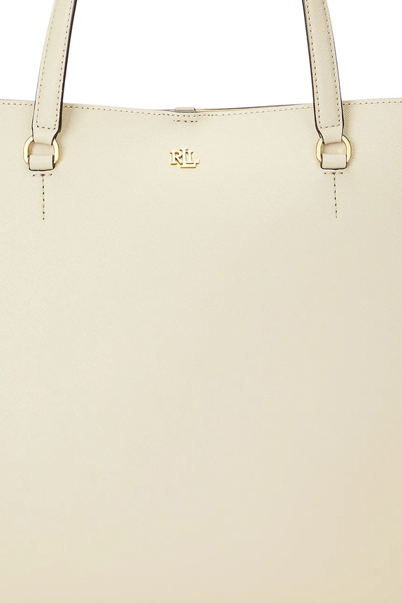 Lauren Ralph Lauren geantă de piele 431911655 bej