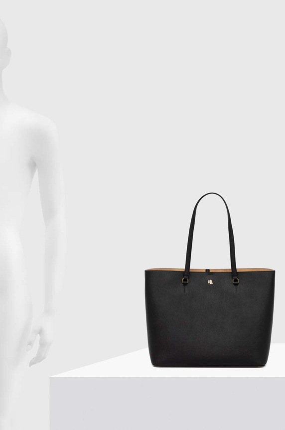 Kožená kabelka Lauren Ralph Lauren 431911655