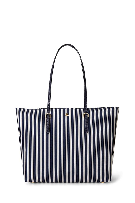 Lauren Ralph Lauren kabelka typu shopper dámska tmavomodrá 431916737