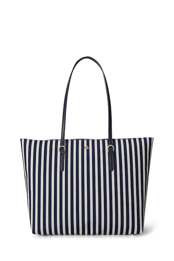 Lauren Ralph Lauren kabelka typu shopper dámska tmavomodrá 431916737