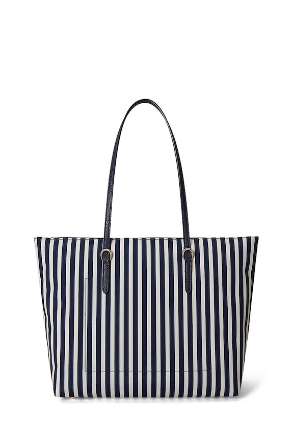 Lauren Ralph Lauren kabelka typu shopper dámska 431916737 tmavomodrá AA00