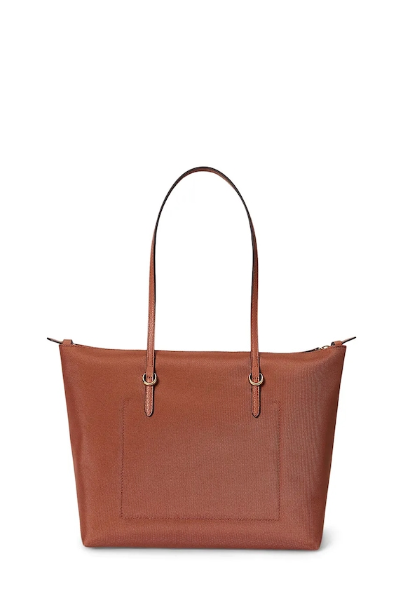 Doplňky Lauren Ralph Lauren Nákupní taška dámská 431916737 hnědá
