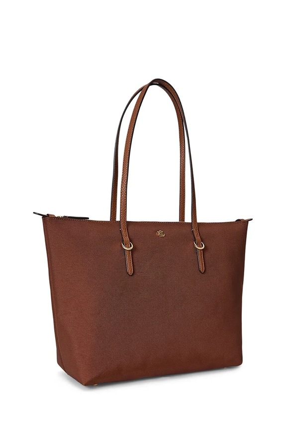 Lauren Ralph Lauren kabelka typu shopper dámska 431916737 hnedá AA00