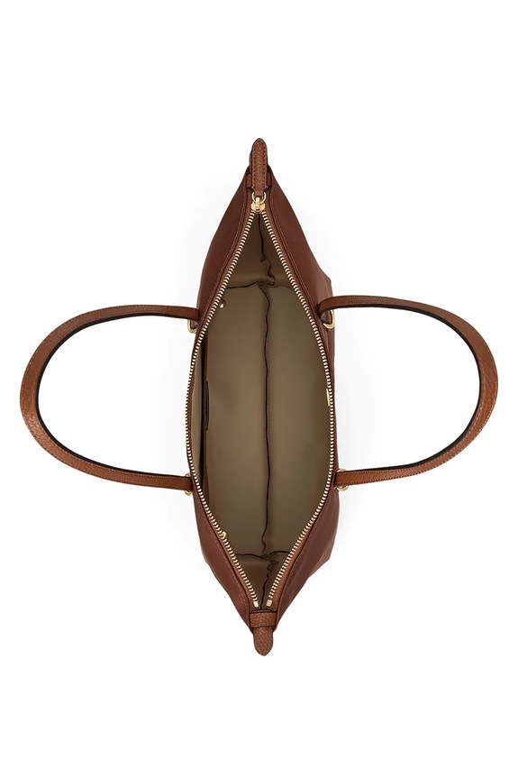 Lauren Ralph Lauren kabelka typu shopper dámska hnedá 431916737