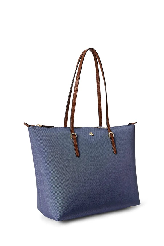 Doplnky Lauren Ralph Lauren kabelka typu shopper dámska 431916737 modrá