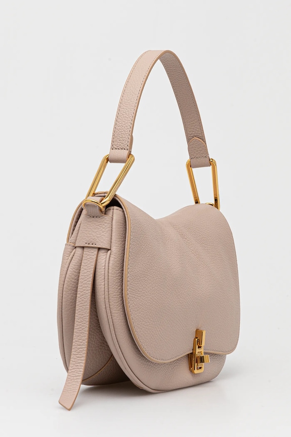 Accesorii Coccinelle geantă crossbody de damă din piele E1.PQR.18.03.01 portocaliu