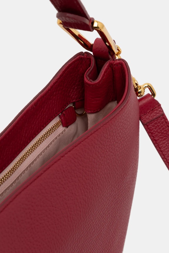 Coccinelle torebka crossbody damska skórzana bordowy E1.PQR.18.03.01