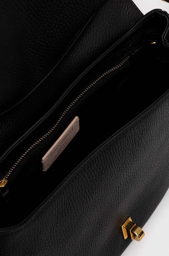 Coccinelle keresztpántos táska női bőr E1.PQR.18.03.01 fekete