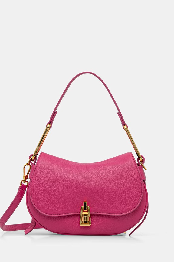 Coccinelle Geantă crossbody de damă din piele roz E1.PQR.58.01.01