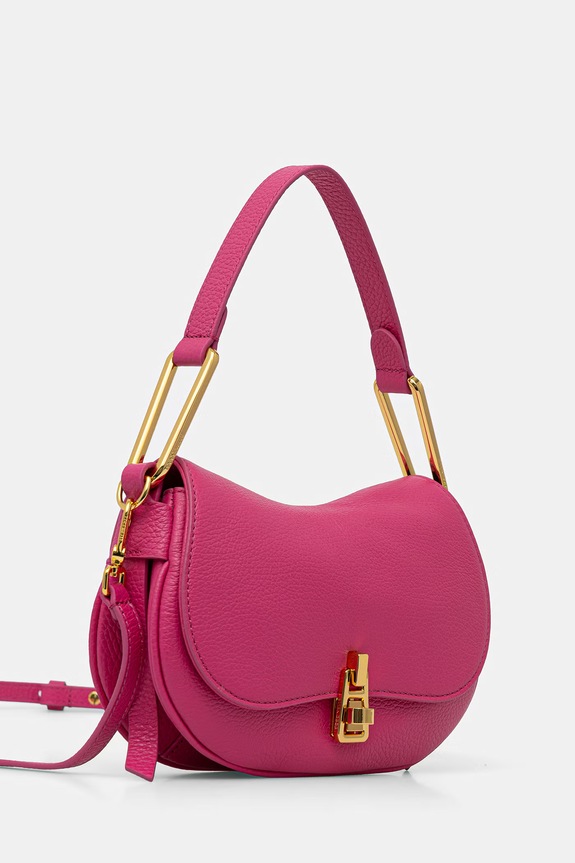 Coccinelle Geantă crossbody de damă din piele E1.PQR.58.01.01 roz SS26