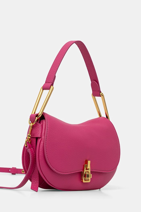Coccinelle Geantă crossbody de damă din piele E1.PQR.58.01.01 roz SS26