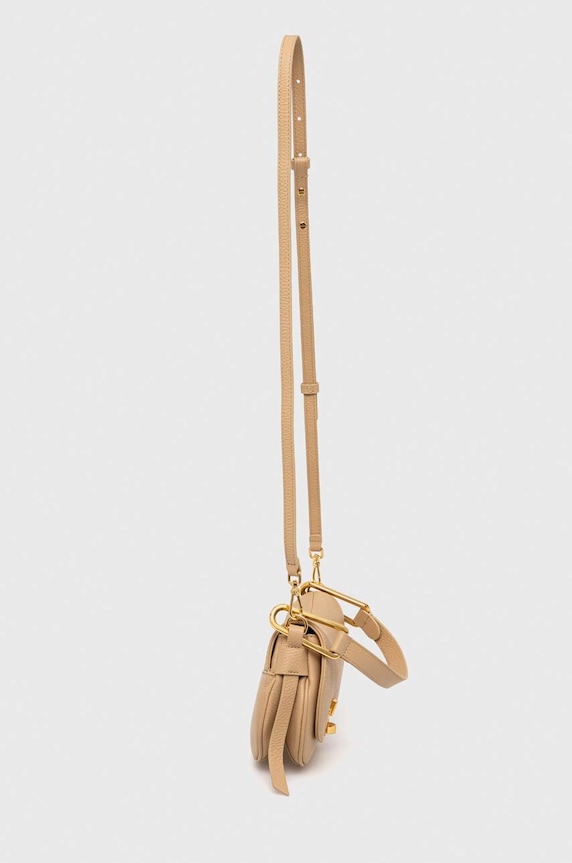 Coccinelle geantă crossbody de damă din piele E1.PQR.58.01.01 bej SS26