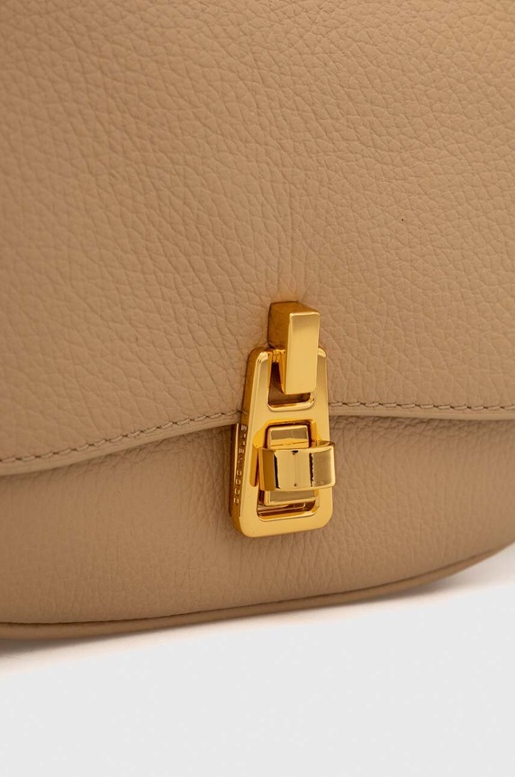 Accesorii Coccinelle geantă crossbody de damă din piele E1.PQR.58.01.01 bej