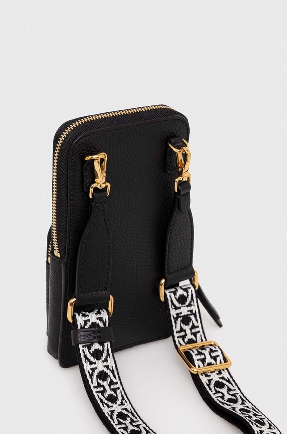Accesorii Coccinelle husa din piele pentru telefon E5.PM0.27.01.01 negru