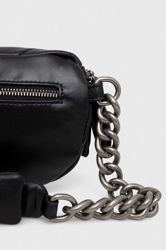 Akcesoria Kurt Geiger London nerka skórzana 9968500109 czarny